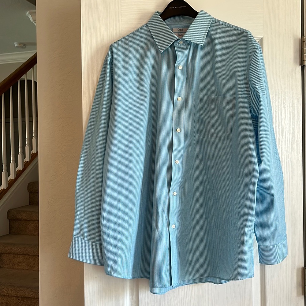 Long sleeve button up dress shirt